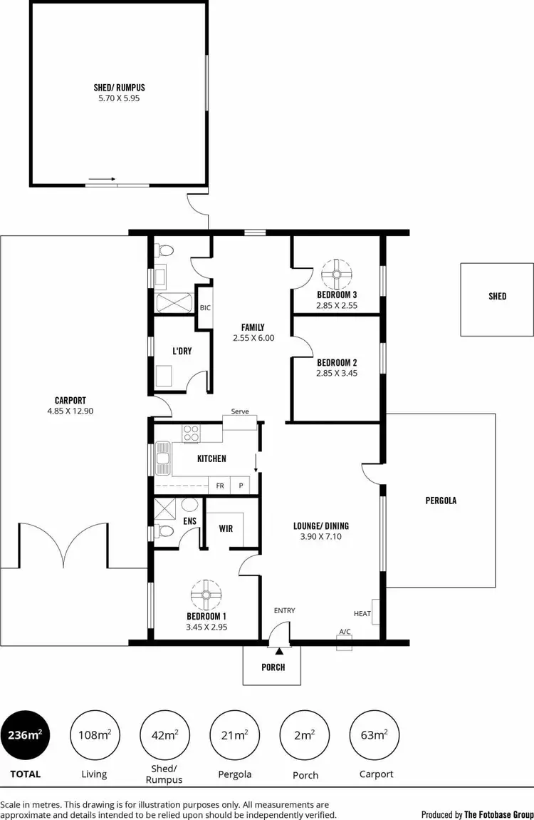 Floorplan of Homely house listing, 6 Dulkara Avenue, Craigmore SA 5114