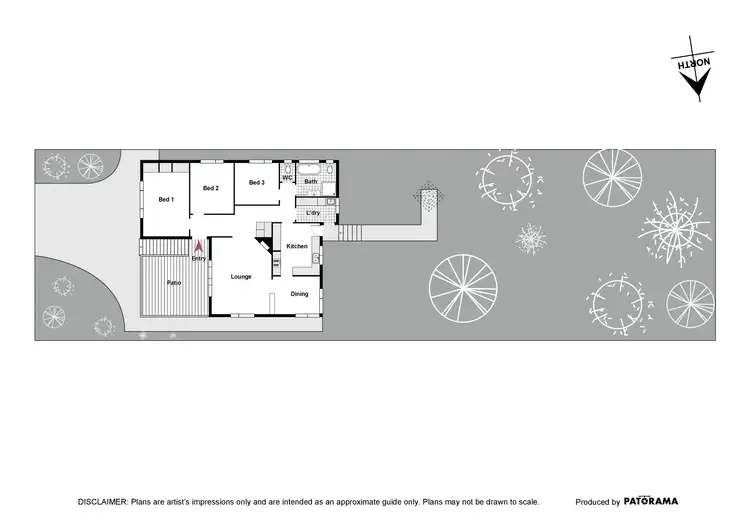 Floorplan of Homely house listing, 45 Stornaway Road, Queanbeyan NSW 2620