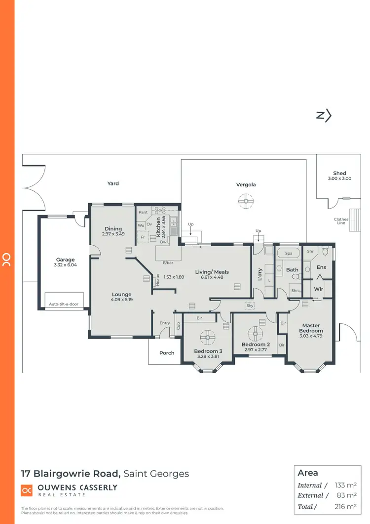 Floorplan of Homely house listing, 17 Blairgowrie Road, St Georges SA 5064