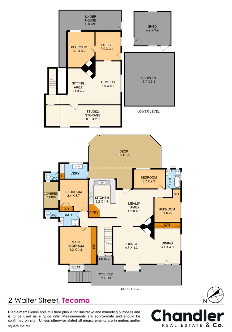 Floorplan of Homely house listing, 2 Walter Street, Tecoma VIC 3160