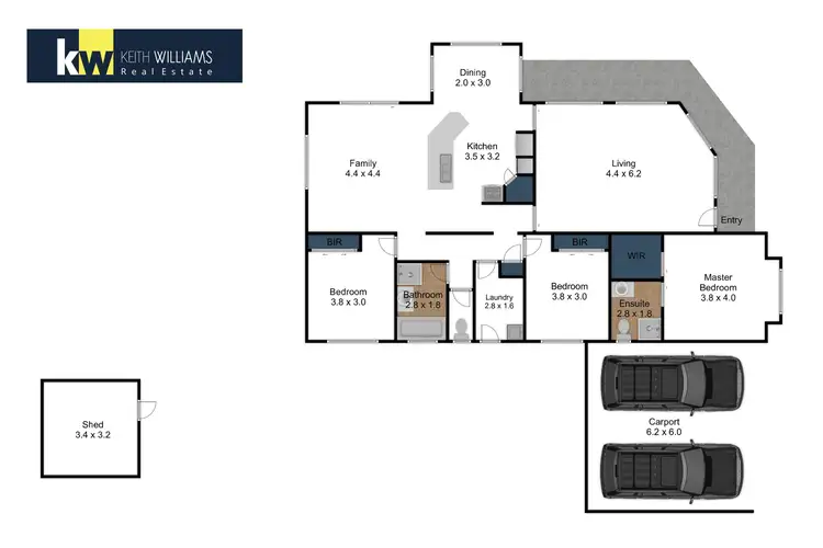 Floorplan of Homely house listing, 59 Cross's Road, Traralgon VIC 3844