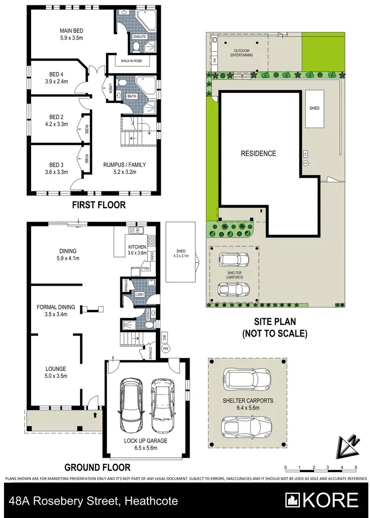 Floorplan of Homely house listing, 48A Rosebery Street, Heathcote NSW 2233