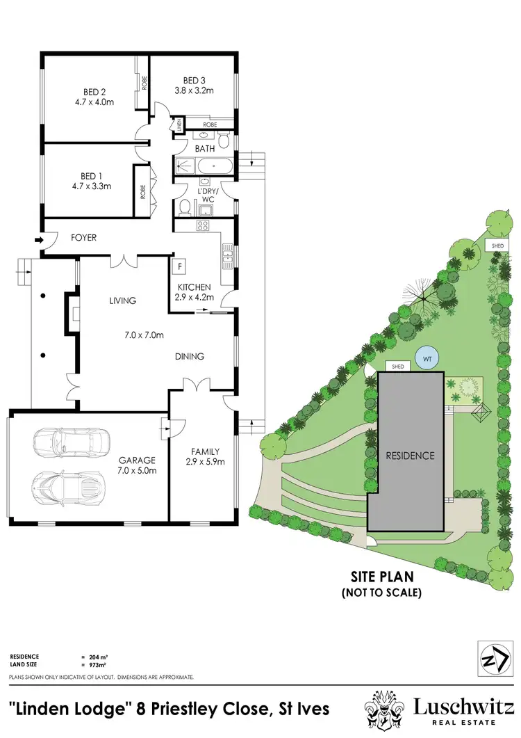Floorplan of Homely house listing, 8 Priestley Close, St Ives NSW 2075