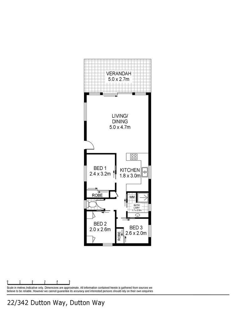 Floorplan of Homely house listing, 22/342 Dutton Way, Bolwarra VIC 3305