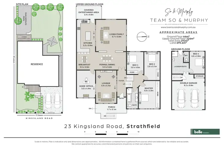 Floorplan of Homely house listing, 23 Kingsland Road, Strathfield NSW 2135