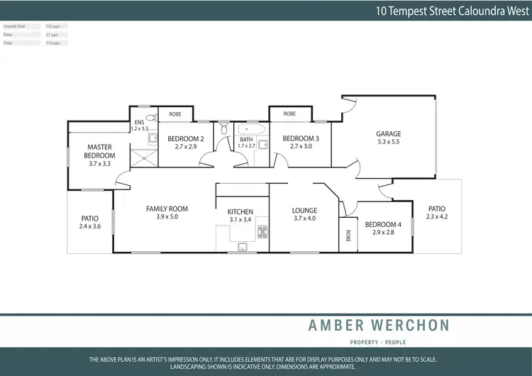 Floorplan of Homely house listing, 10 Tempest Street, Caloundra West QLD 4551