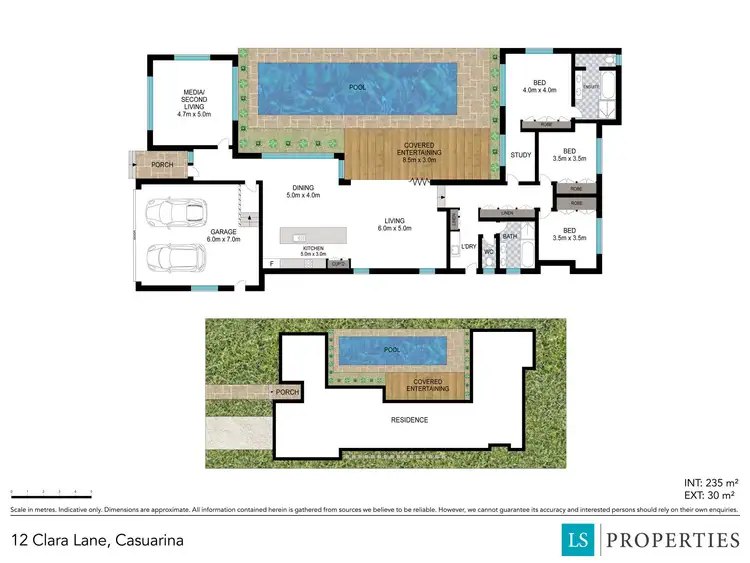 Floorplan of Homely house listing, 12 Clara Lane, Casuarina NSW 2487