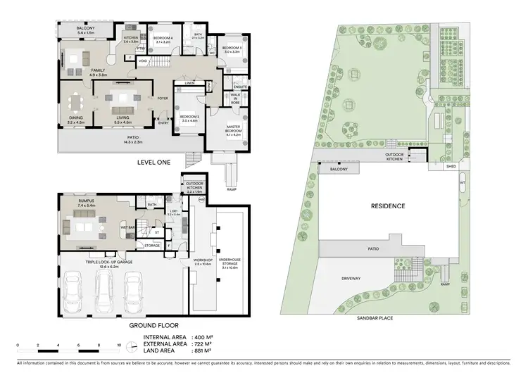 Floorplan of Homely house listing, 5A Sandbar Place, Port Hacking NSW 2229