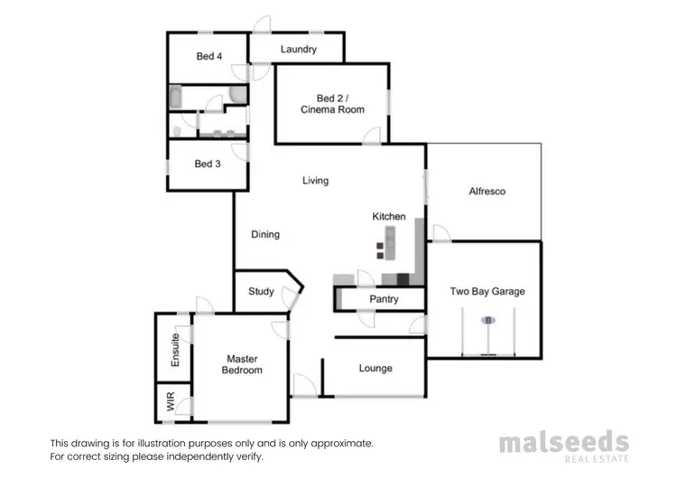 Floorplan of Homely house listing, 15 Redwood Avenue, Mount Gambier SA 5290