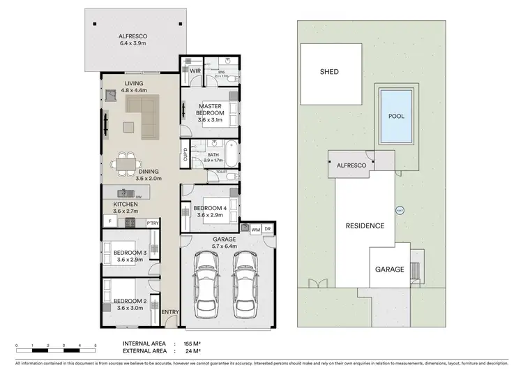 Floorplan of Homely house listing, 34 New Haven Way, Parkhurst QLD 4702