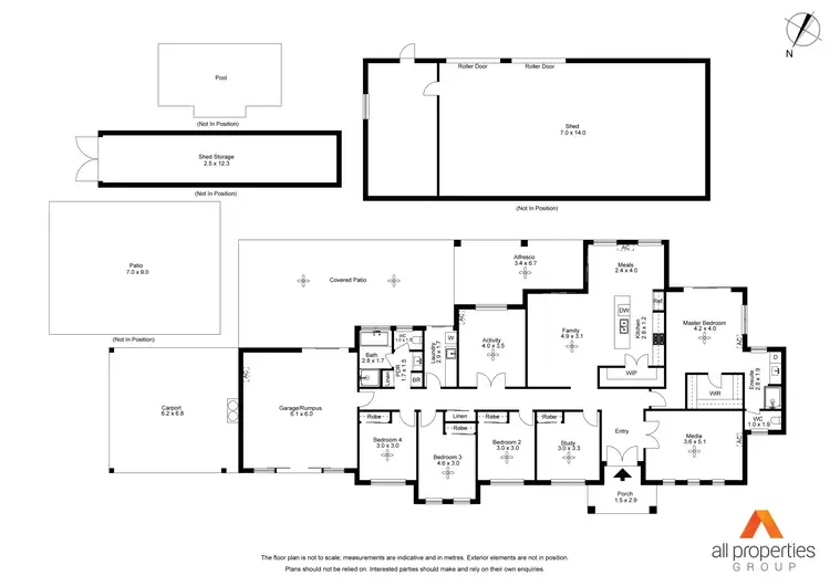 Floorplan of Homely house listing, 278-282 Spring Mountain Drive, Greenbank QLD 4124