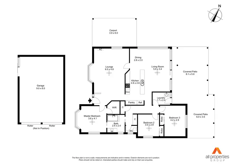 Floorplan of Homely house listing, 14 Fenwood Close, Boronia Heights QLD 4124