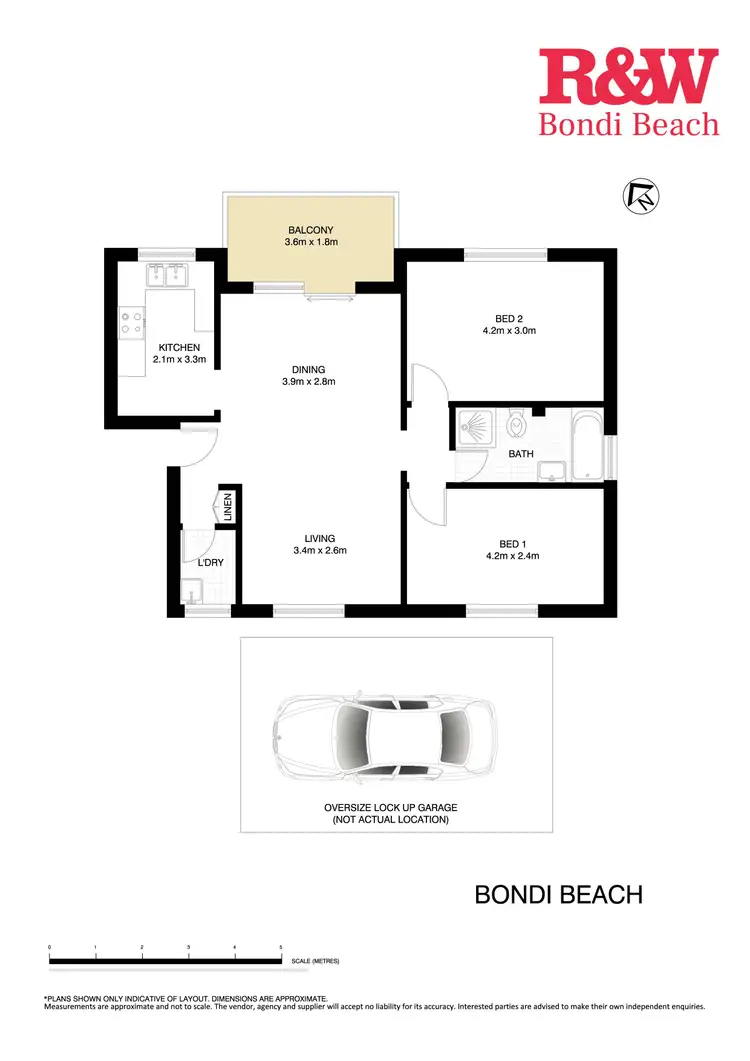 Floorplan of Homely apartment listing, Address available on request