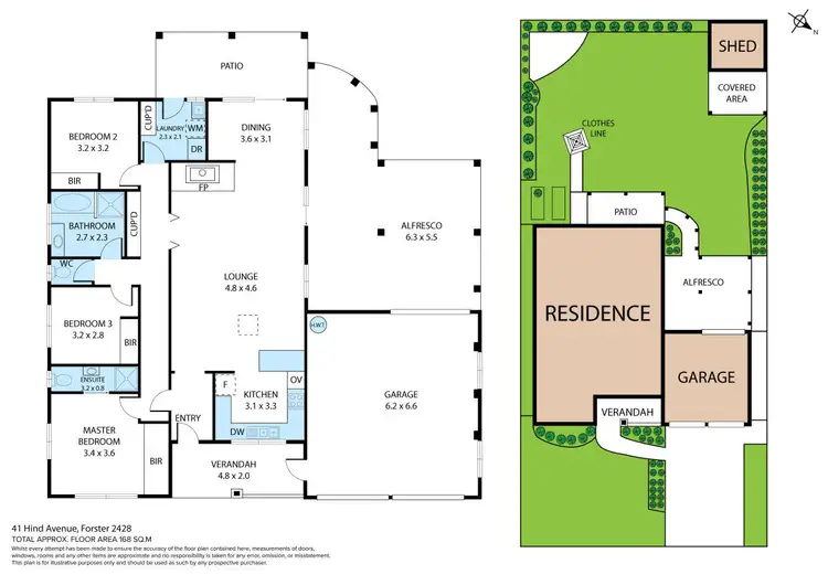 Floorplan of Homely house listing, 41 Hind Avenue, Forster NSW 2428