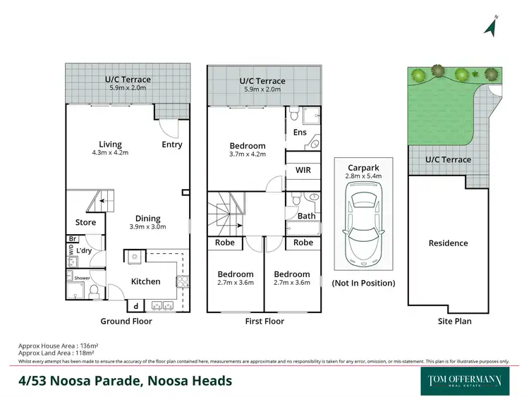 Floorplan of Homely unit listing, 4/53 Noosa Parade, Noosa Heads QLD 4567