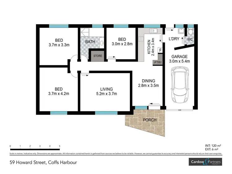 Floorplan of Homely house listing, 59 Howard Street, Coffs Harbour NSW 2450