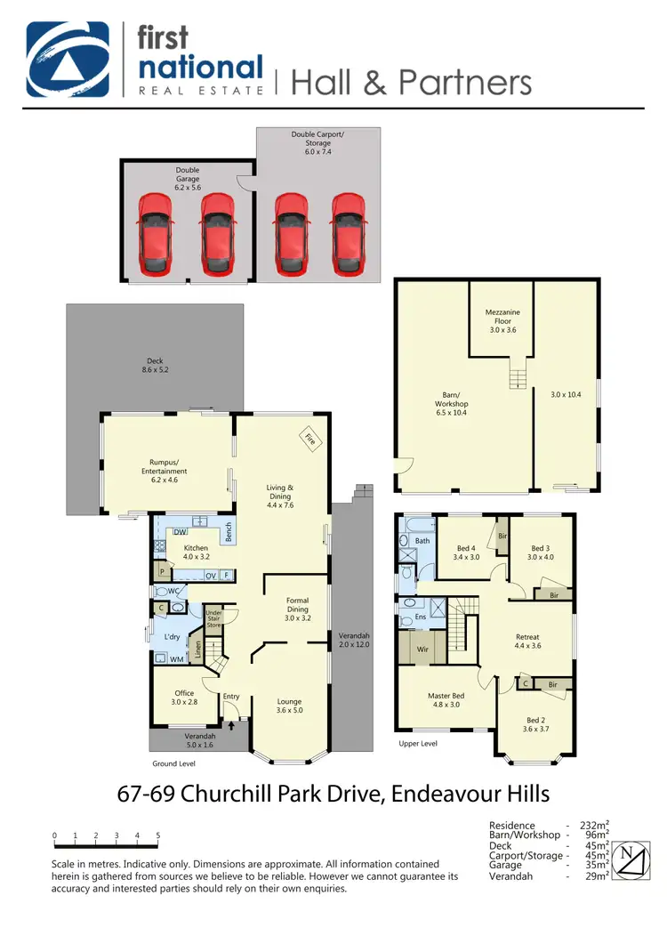 Floorplan of Homely house listing, 67-69 Churchill Park Drive, Endeavour Hills VIC 3802