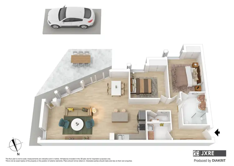 Floorplan of Homely apartment listing, 7/765-767 Doncaster Road, Doncaster VIC 3108