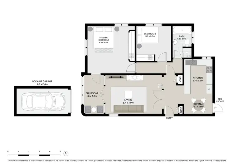 Floorplan of Homely apartment listing, 9/34 Bennett Street, Bondi NSW 2026