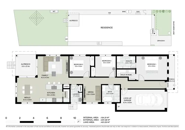 Floorplan of Homely house listing, 54a Saleyards Lane, Mudgee NSW 2850