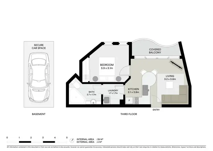 Floorplan of Homely unit listing, 37/32 River Esplanade, Mooloolaba QLD 4557