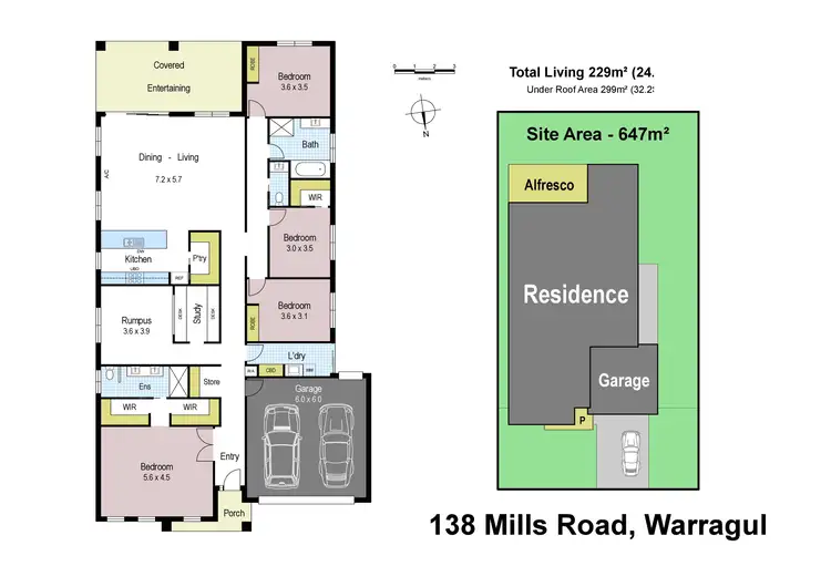 Floorplan of Homely house listing, 138 Mills Road, Warragul VIC 3820