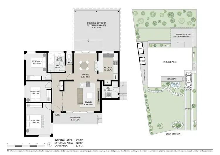 Floorplan of Homely house listing, 59 Robin Crescent, Woy Woy NSW 2256