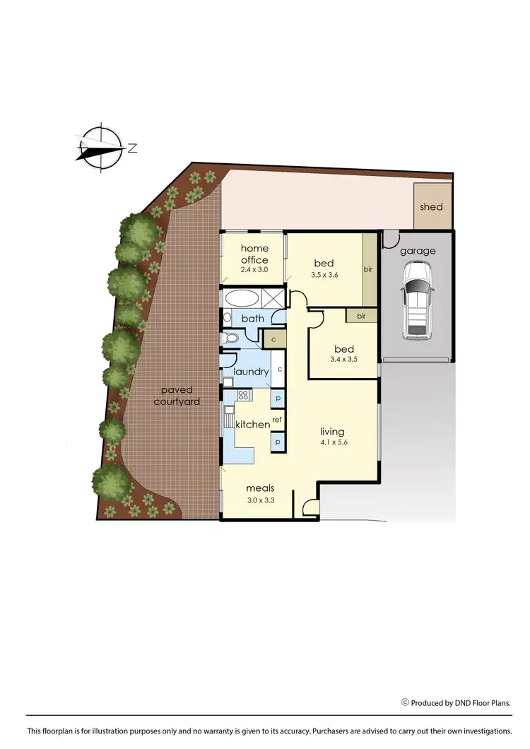 Floorplan of Homely unit listing, 15/152 Eastbourne Road, Rosebud VIC 3939