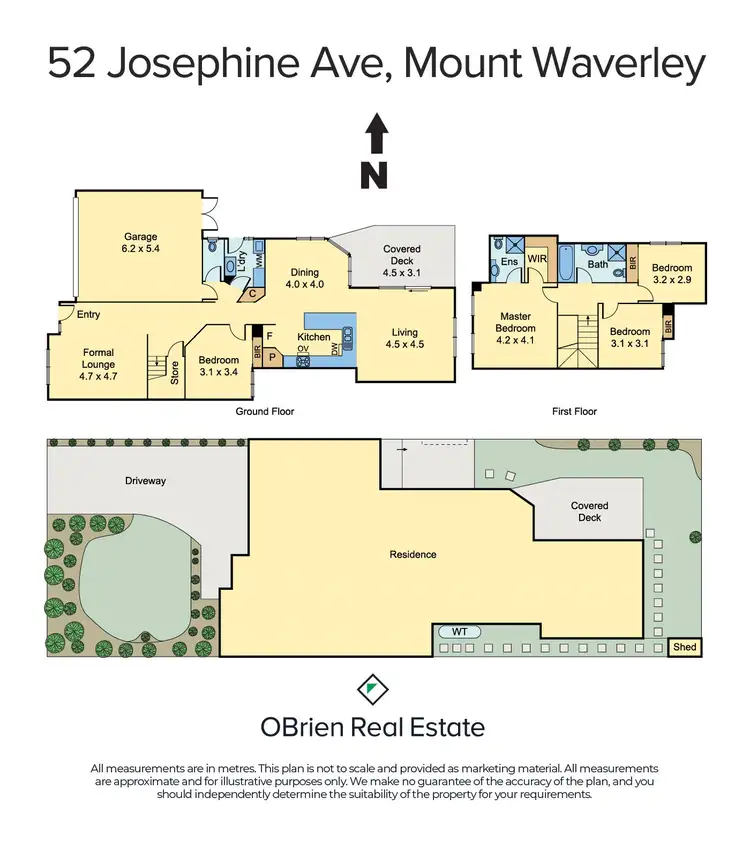 Floorplan of Homely house listing, 52 Josephine Avenue, Mount Waverley VIC 3149