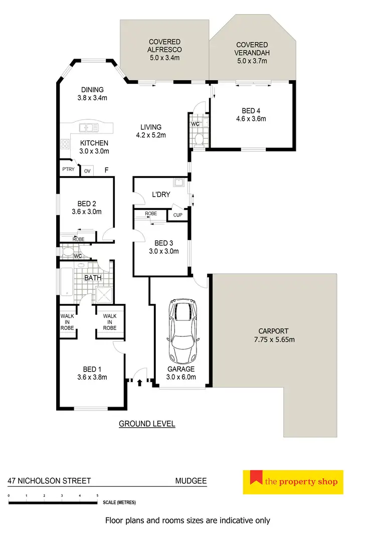 Floorplan of Homely house listing, 47 Nicholson Street, Mudgee NSW 2850