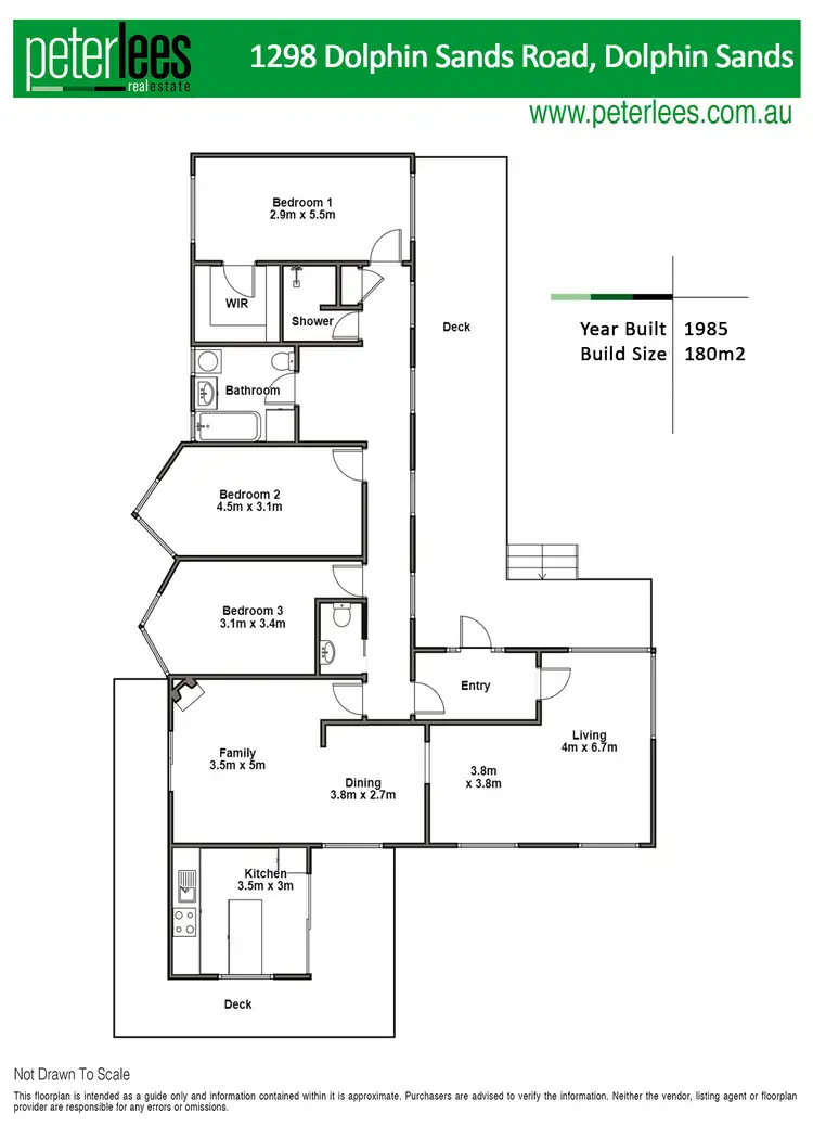 Floorplan of Homely house listing, 1298 Dolphin Sands Road, Dolphin Sands TAS 7190