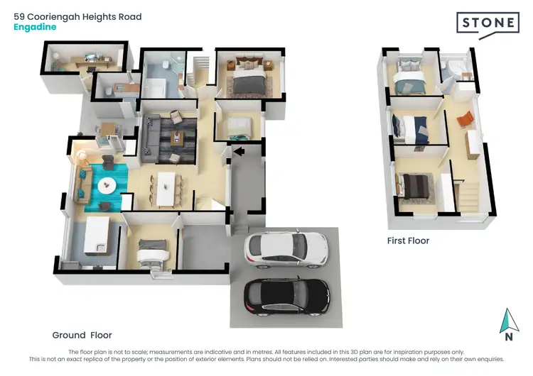 Floorplan of Homely house listing, 59 Cooriengah Heights Road, Engadine NSW 2233