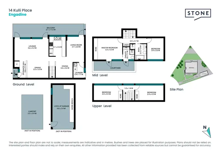 Floorplan of Homely house listing, 14 Kulli Place, Engadine NSW 2233