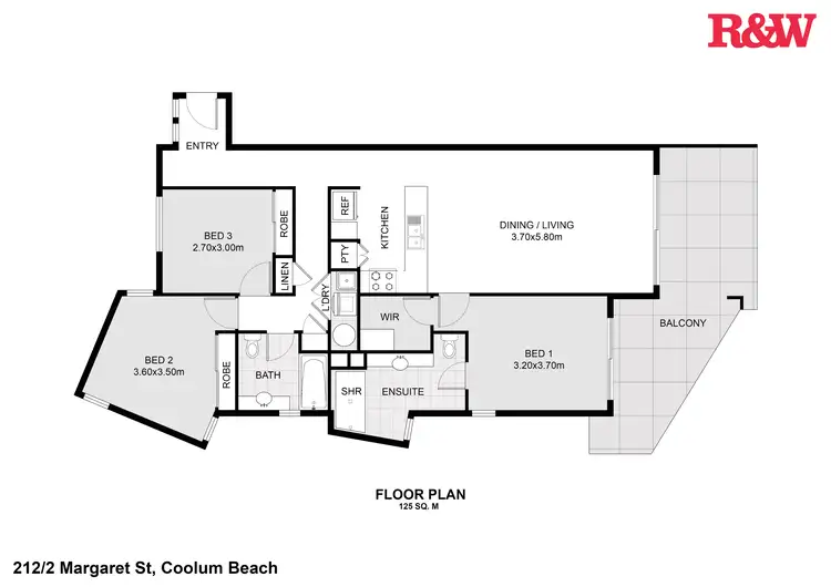 Floorplan of Homely unit listing, 212/2 Margaret Street, Coolum Beach QLD 4573