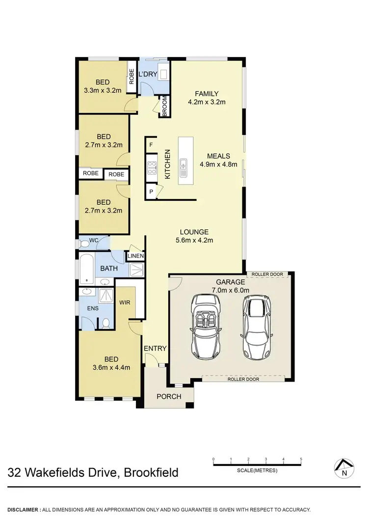Floorplan of Homely house listing, 32 Wakefields Drive, Brookfield VIC 3338