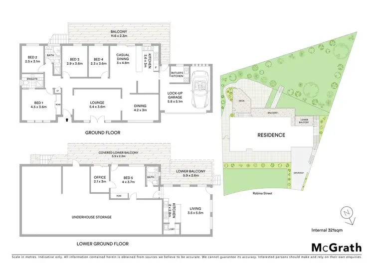 Floorplan of Homely house listing, 6 Robina Street, St Ives NSW 2075