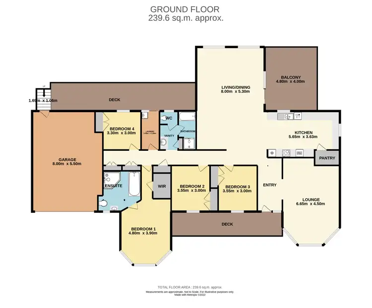 Floorplan of Homely house listing, 277 Rawdon Island Road, Sancrox NSW 2446