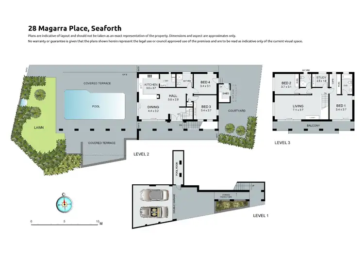 Floorplan of Homely house listing, 28 Magarra Place, Seaforth NSW 2092