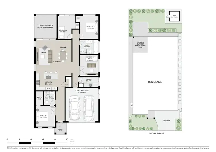 Floorplan of Homely house listing, 17 Seidler Parade, Oran Park NSW 2570
