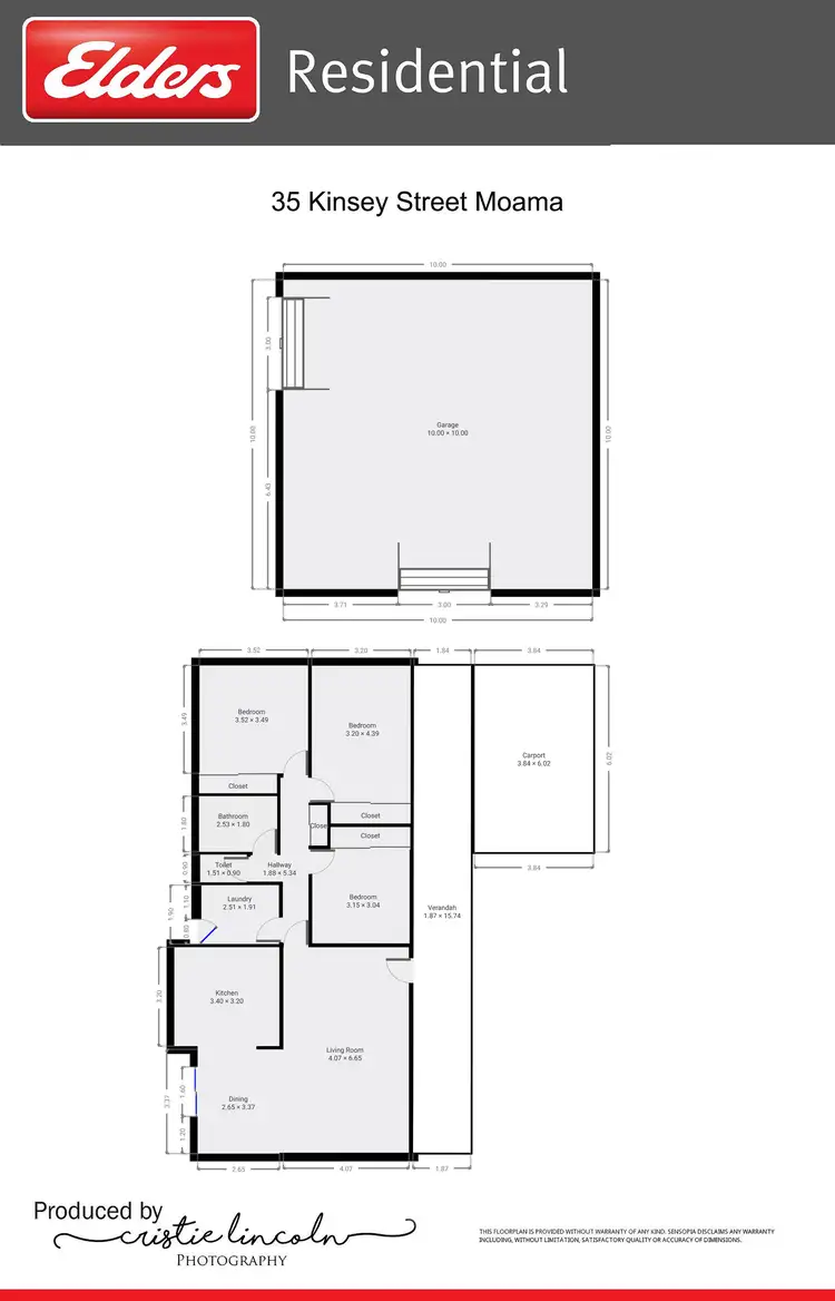 Floorplan of Homely house listing, 35 Kinsey Street, Moama NSW 2731