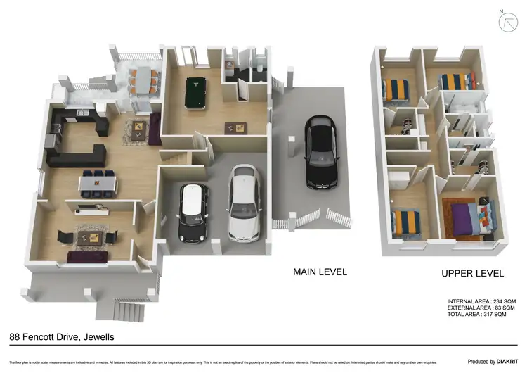 Floorplan of Homely house listing, 88 Fencott Drive, Jewells NSW 2280