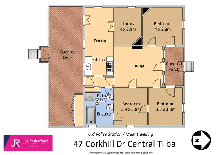 Floorplan of Homely house listing, 47 Corkhill Drive, Central Tilba NSW 2546