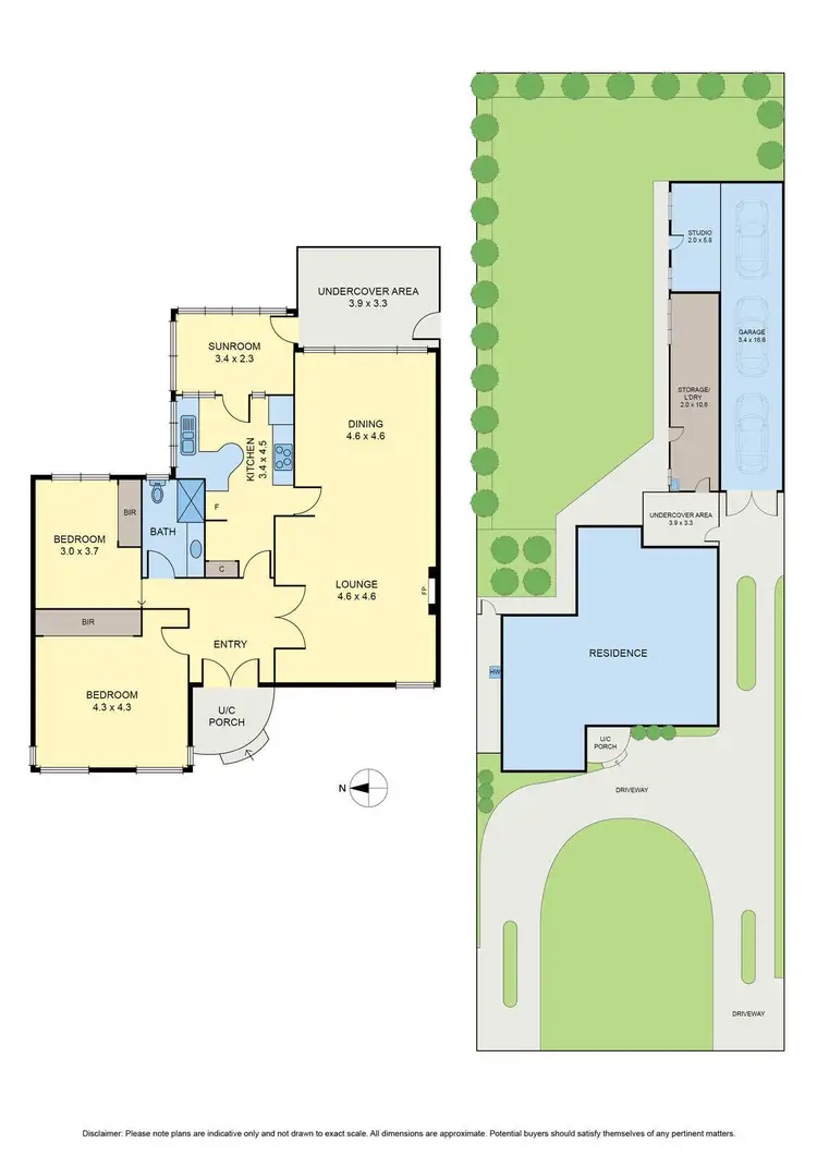 Floorplan of Homely house listing, 74 Cooper Street, Essendon VIC 3040
