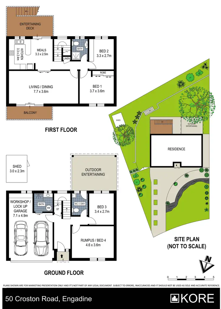 Floorplan of Homely house listing, 50 Croston Road, Engadine NSW 2233