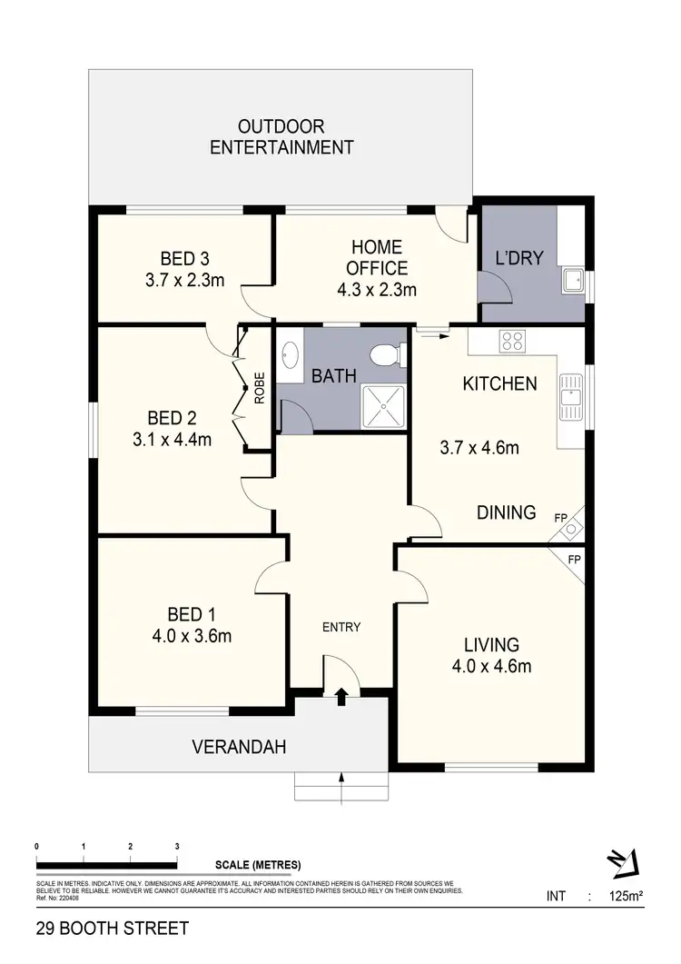 Floorplan of Homely house listing, 29 Booth Street, Golden Square VIC 3555