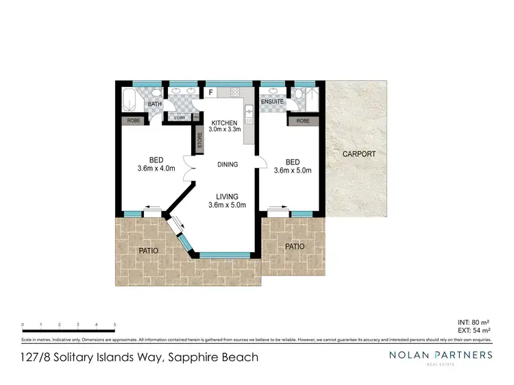 Floorplan of Homely unit listing, 25/8 Solitary Islands Way, Sapphire Beach NSW 2450
