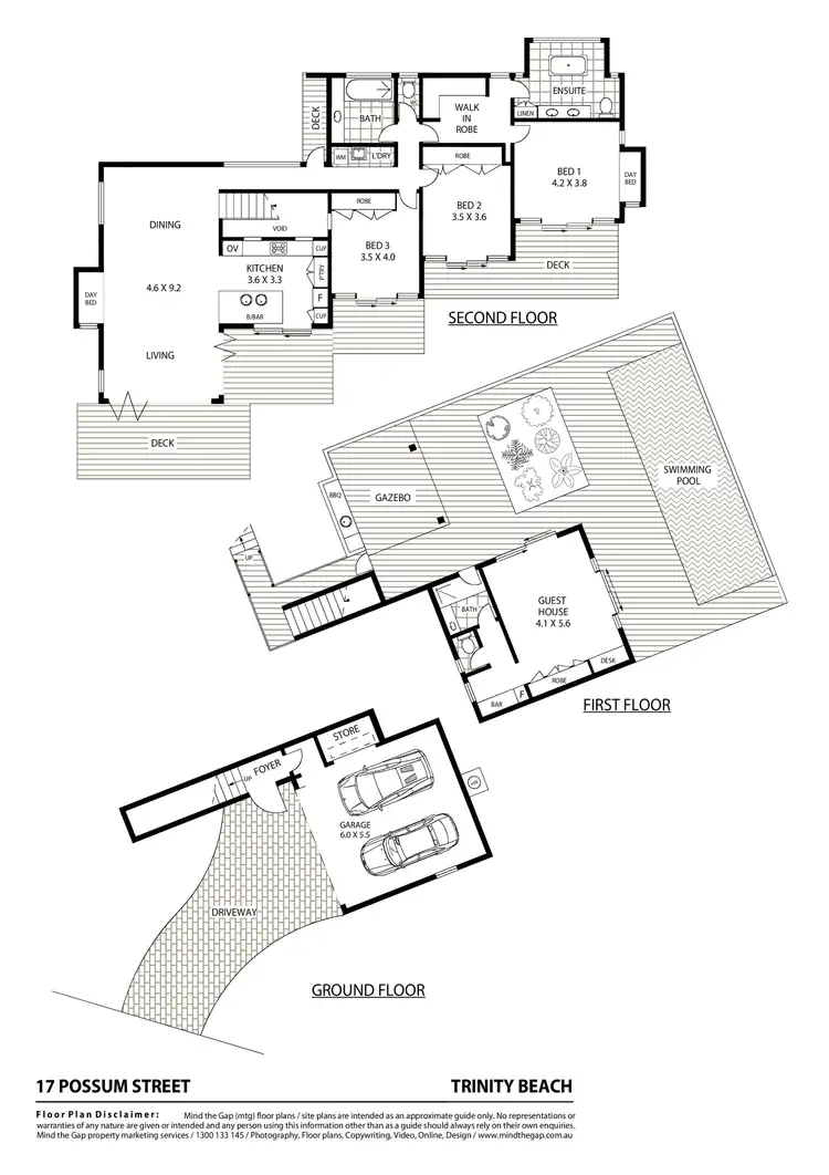 Floorplan of Homely house listing, 17 Possum Street, Trinity Beach QLD 4879