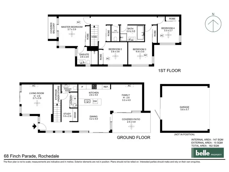 Floorplan of Homely terrace listing, 68 Finch Parade, Rochedale QLD 4123
