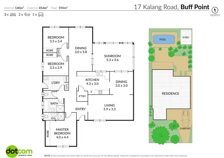 Floorplan of Homely house listing, 17 Kalang Road, Buff Point NSW 2262