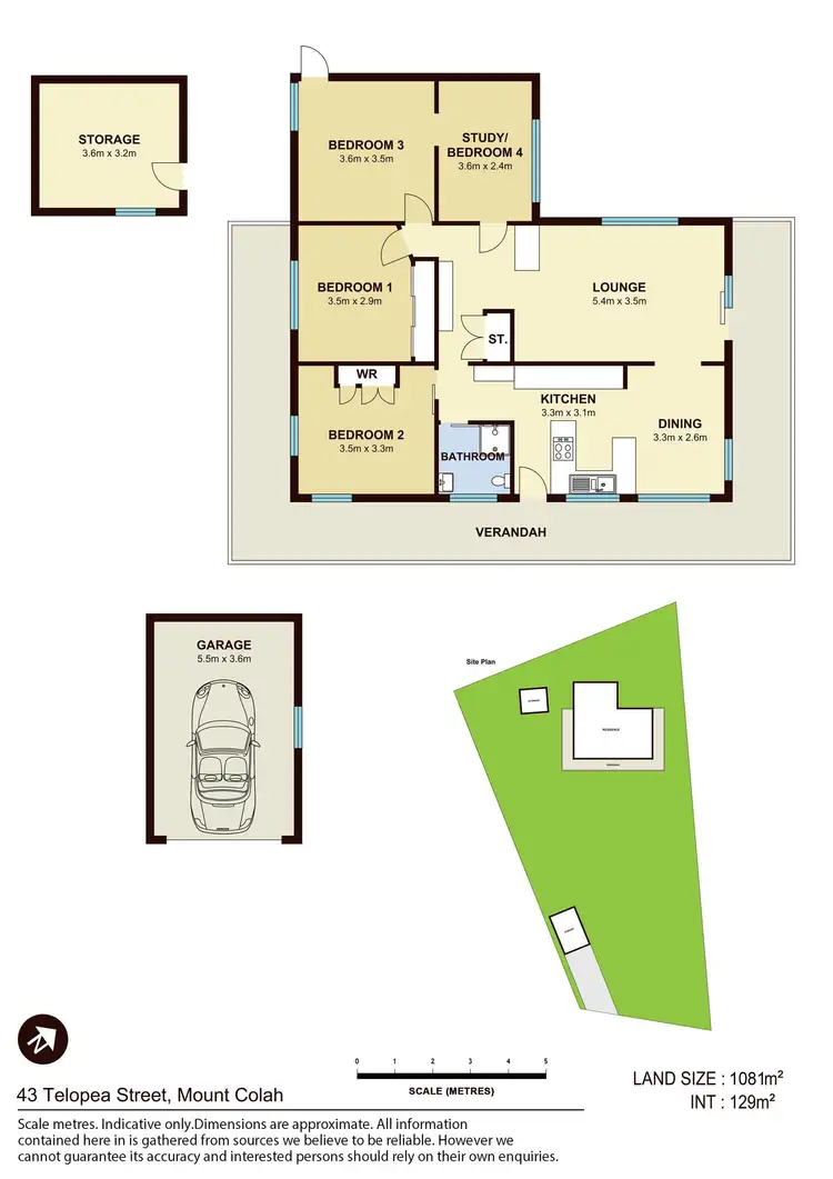 Floorplan of Homely house listing, 43 Telopea Street, Mount Colah NSW 2079